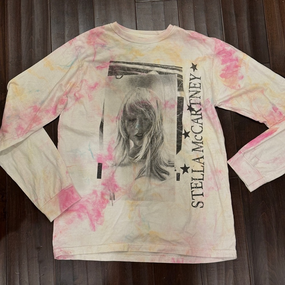 Stella McCartney X Taylor Swift Long sleeve Marbled Die Medium T-Shirt